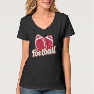 Vintage Sunday Funday Classic Arch Heart I Love Fo T-Shirt