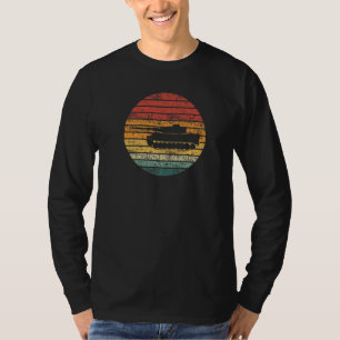 vintage sundown Distressed Panzer VI Tiger 1 Germa T-Shirt