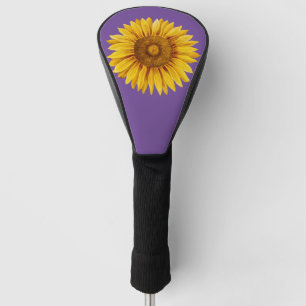 Vintage Sunflower Happy Flower Golf Head Cover