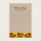 Vintage Sunflower Jewellery Earring Necklace Displ