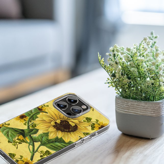 Vintage Sunflowers Case-Mate iPhone Case (Creator Uploaded)