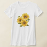 Vintage Sunflowers T-Shirt