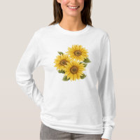 Vintage Sunflowers T-Shirt