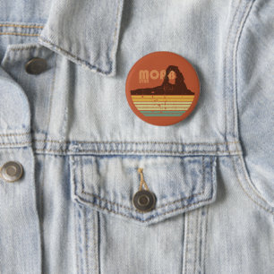 Vintage Sunset Arches National Park - Moab Utah 6 Cm Round Badge