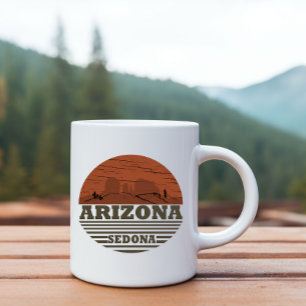 Vintage sunset Arizona Sedona Mug