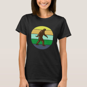 Vintage Sunset Bigfoot Sasquatch T-Shirt