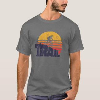 Vintage Sunset Downhill Trail Bike T-Shirt