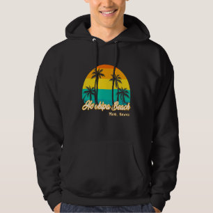 Vintage Sunset Ho'okipa Beach Hawaii Summer Vacati Hoodie