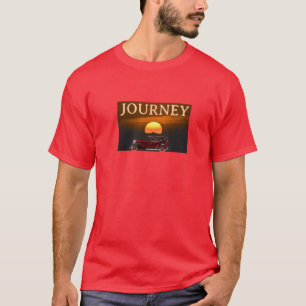 Vintage Sunset Journey T-Shirt Classic Car Graph