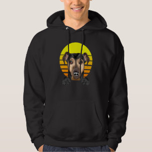 Vintage Sunset Manchester Terrier Dog Hoodie