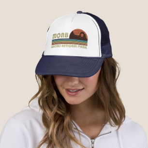 Vintage Sunset Moab Utah - Arches National Park Trucker Hat