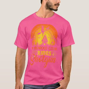 Vintage Sunset My Gordon Setter Dog Ride Shotgun H T-Shirt
