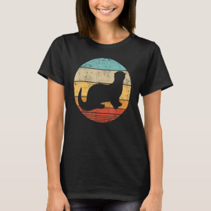 Vintage Sunset Retro Otter Sea Animal T-Shirt
