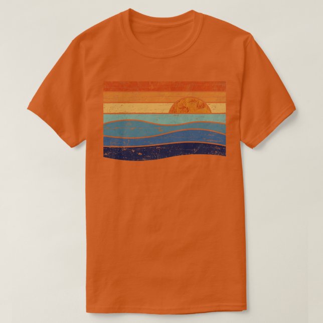 Vintage Sunset T-Shirt (Design Front)