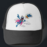 Vintage Super Grover Trucker Hat<br><div class="desc">Check out Super Grover in this vintage graphic!          This item is recommended for ages 13 . ©  2014 Sesame Workshop. www.sesamestreet.org</div>