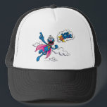 Vintage Super Grover Trucker Hat<br><div class="desc">Check out Super Grover in this vintage graphic!          This item is recommended for ages 13 . ©  2014 Sesame Workshop. www.sesamestreet.org</div>