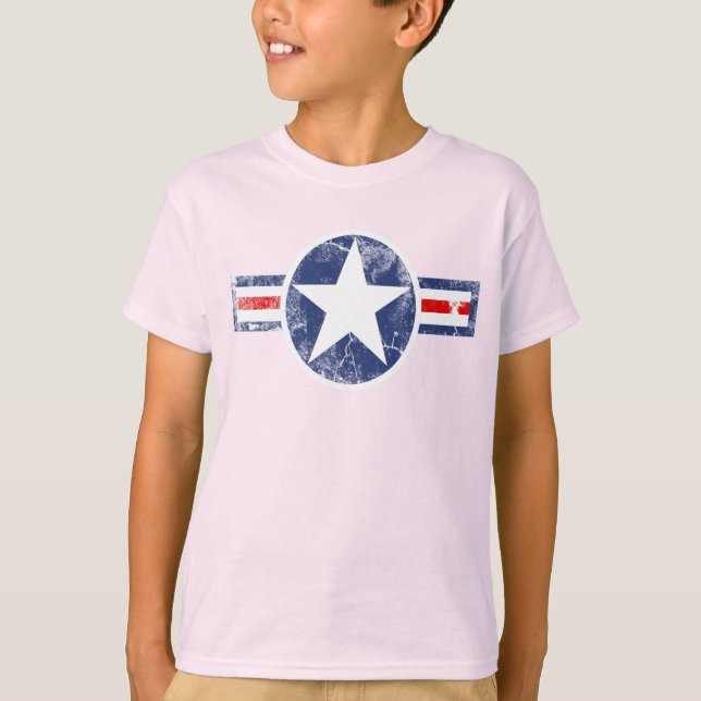 Vintage Superhero Star Patriotic USA America Shirt (Front)