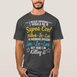 Vintage Supper Cool Mother In Law Proud Family T-Shirt