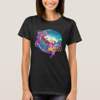 Vintage Surf 70s 60s Psychedelic Hippie Art Nouvea