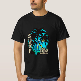 Vintage Surf Crew Tropical Vibe Graphic T-Shirt