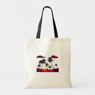 Vintage Surf Crew Tropical Vibe Graphic T-Shirt Tote Bag
