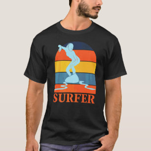 Vintage Surf For Men Boys Surfing & Surfboard 1 T-Shirt