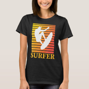 Vintage Surf For Men Boys Surfing & Surfboard 3 T-Shirt