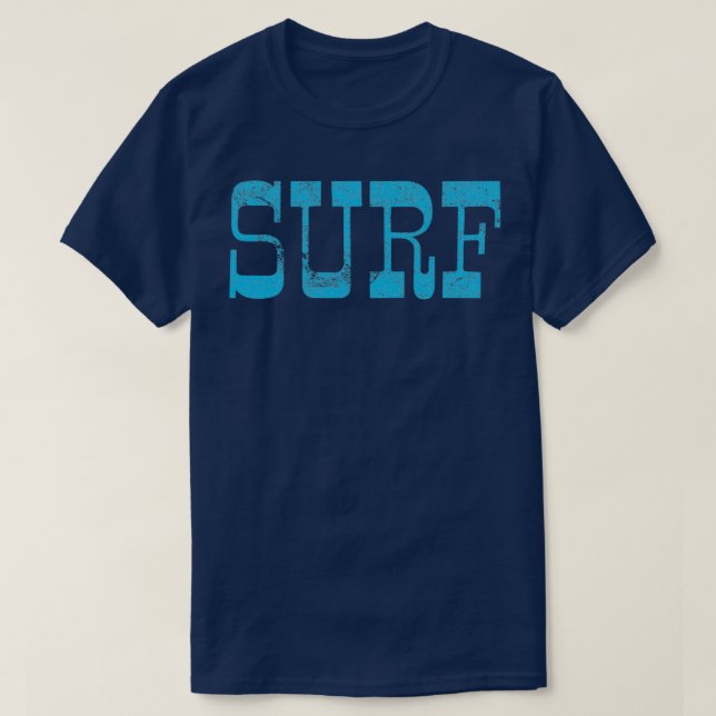 Vintage Surf T-Shirt (Design Front)