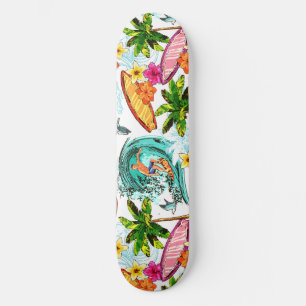 Vintage Surf Van Skateboard