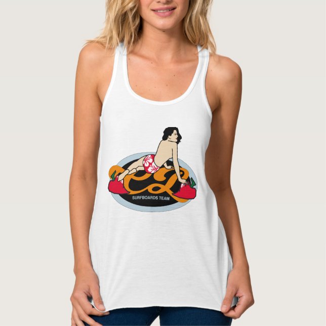 Vintage Surf Women's Basic Tank Top (Front)