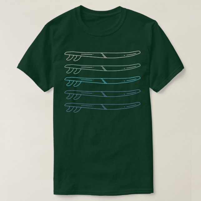 Vintage Surfboard T-Shirt (Design Front)
