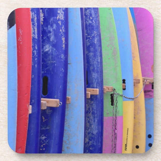 Vintage Surfboards Coaster (Front)