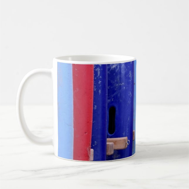 Vintage Surfboards Coffee Mug (Left)