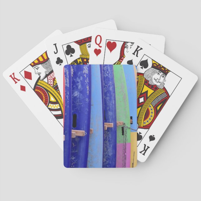 Vintage Surfboards Playing Cards (Back)