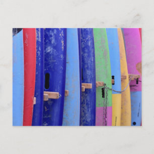 Vintage Surfboards Postcard