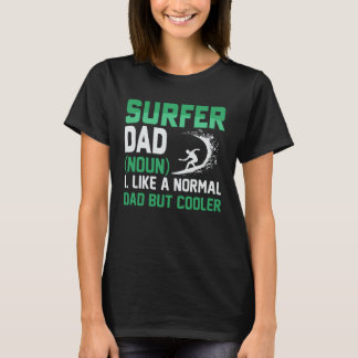 Vintage Surfer Retro Surfing Beach Summer Vacation T-Shirt