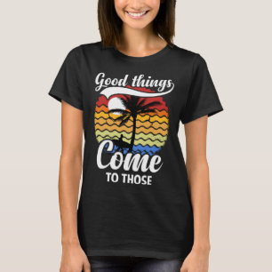 Vintage Surfer Retro Surfing Beach Summer Vacation T-Shirt
