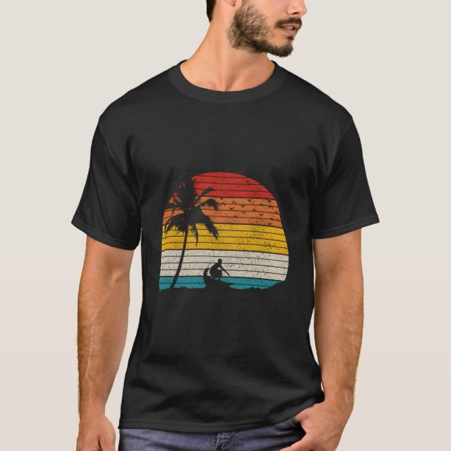 Vintage Surfer Retro Surfing Beach Surf T-Shirt (Front)