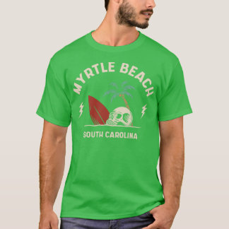 Vintage Surfing Myrtle Beach South olina Retro Sur T-Shirt