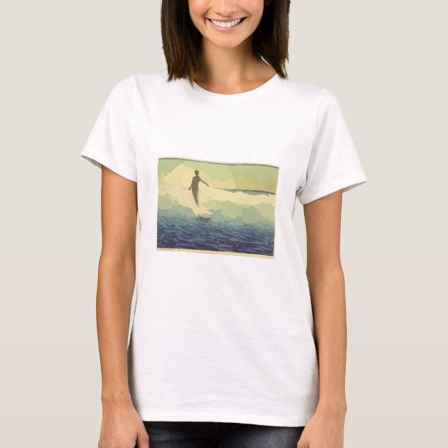 Vintage Surfing T-Shirt (Front)