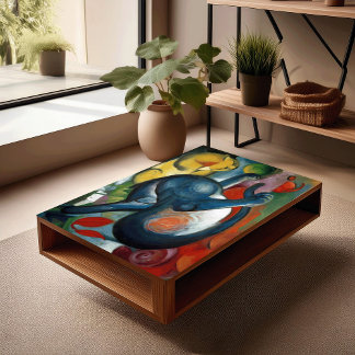 Vintage Surrealist Cats Tissue Paper