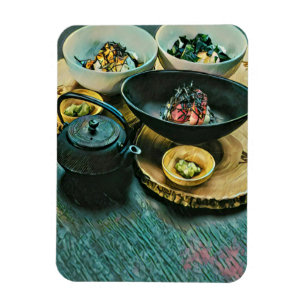 Vintage Sushi gift Magnet