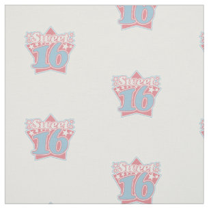 Vintage Sweet 16 Fabric