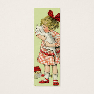 Vintage Sweet Girl Gift Tag or Love Note