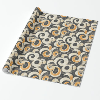 Vintage Swirl Pattern Wrapping Paper