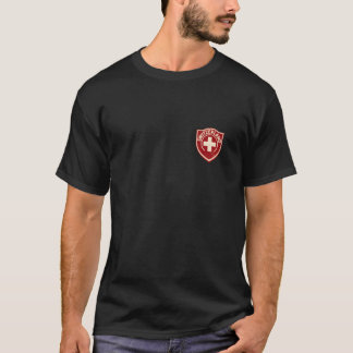 Vintage Switzerland Crest Shirt Swiss supporter