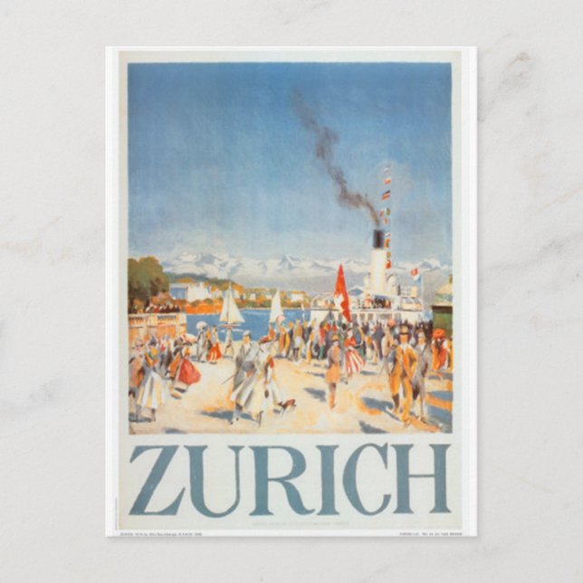 Vintage Switzerland - Postcard (Front)