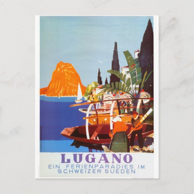 Vintage Switzerland - Postcard (Front)