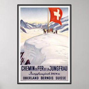 Vintage Switzerland - Poster