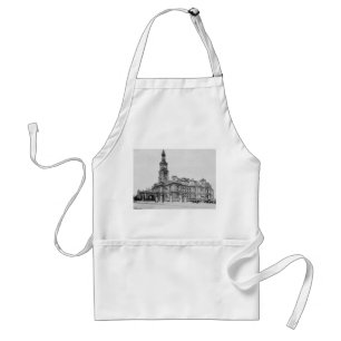 Vintage Sydney Town Hall Photograph c1898 Standard Apron